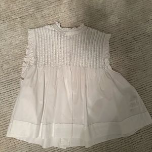 White Ganni Tank Top